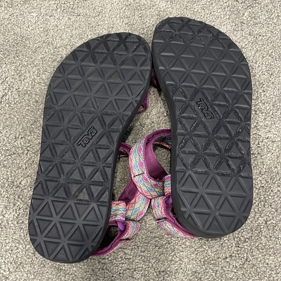 Purple Teva Sandals - Picture 2 of 3